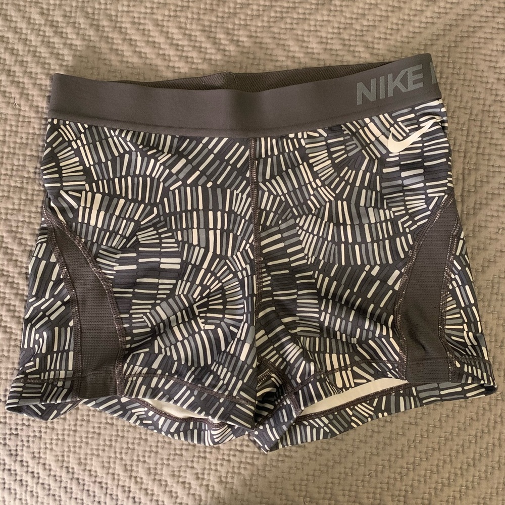 Grey & White Nike Pros